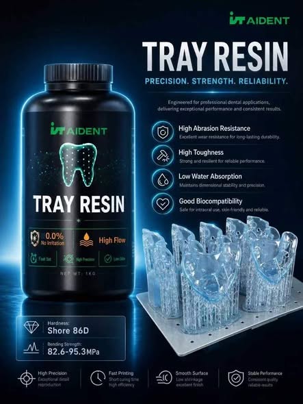 Az Aident Dental Tray Resin sikeresen elnyerte a CE-tanúsítványt, ezzel globálisan fejleszti a di...